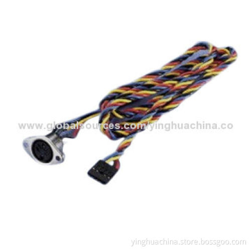 DIN Jack Twisted Wire Harness, RoHS Directive-compliantNew